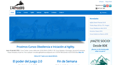 Desktop Screenshot of clubagilitylalmozara.com